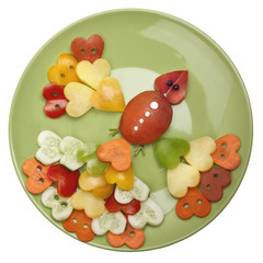 Children's vegetable dish 