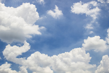 Fototapeta premium blue sky background