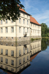 Obraz premium Schloss Strünkede in Herne, NRW, Deutschland