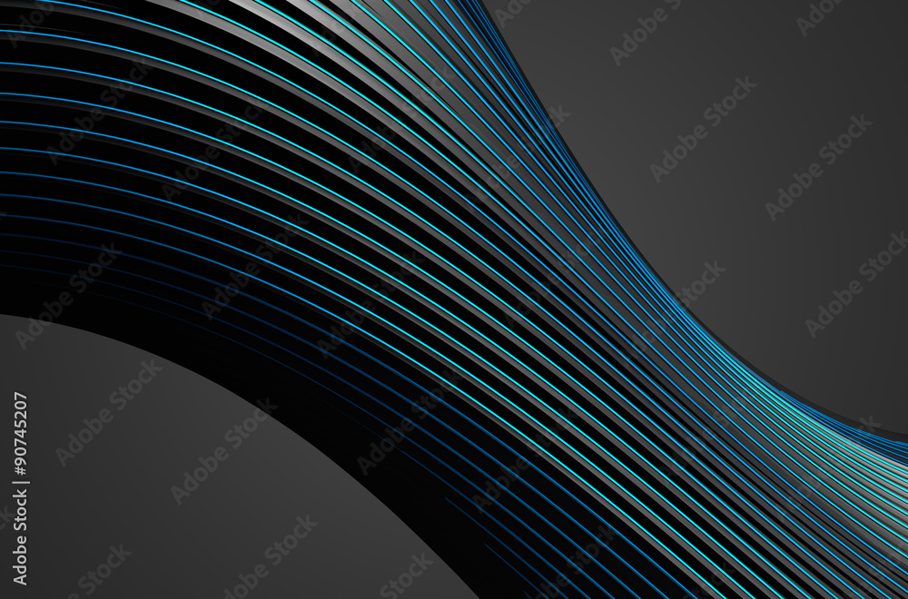 Aufkleber abstract rendering of dark background.