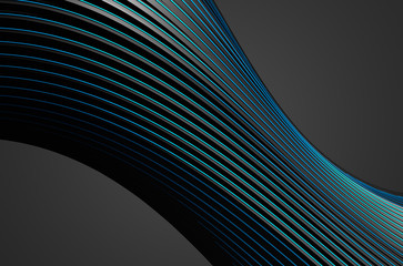 Abstract Rendering of Dark Background.