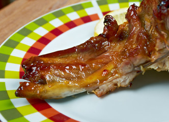 Spicy pork ribs