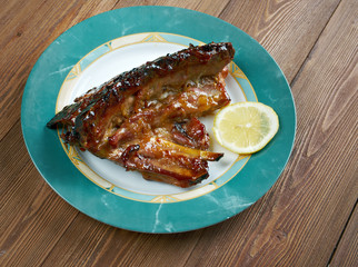 Spicy pork ribs