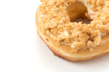 sweeties donut on white background