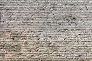 White brick wall