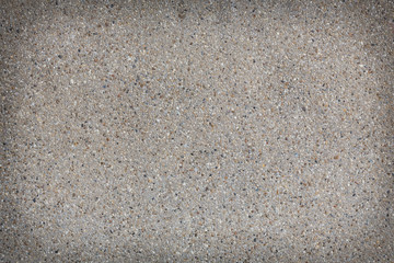 background of sand and small gravel stone texture