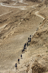 Israel, Nationalpark Masada.