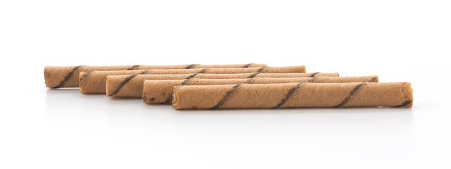 wafer stick on white background