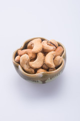 nuts. cashew nuts on the background