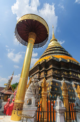 The Pagoda of Wat Prathat Lampang Luang