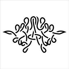 Obraz premium traditional vector celtic ornament