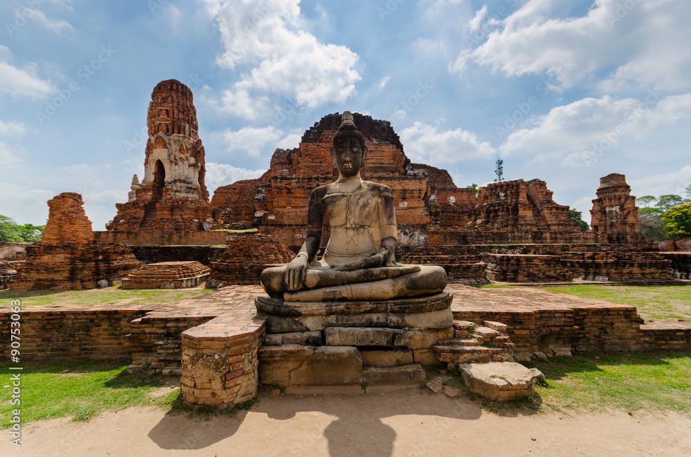 Wall mural ayutthaya