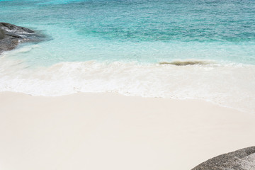 sea on the sand beach