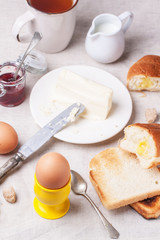 Breakfast with eggs