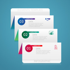 Infographic design template and marketing icons, Business concep