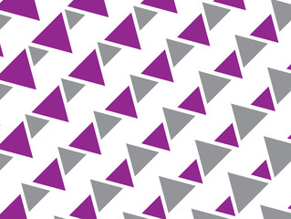 Abstract pink grey triangles background