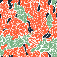 abstract seamless pattern. Background with mosaic of drops