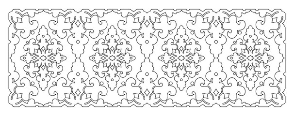 thirty two series designed from the ottoman pattern