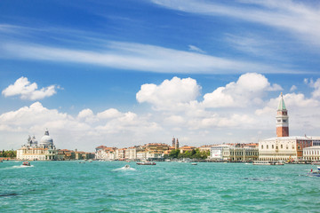Fototapeta na wymiar Summer venetian seaview