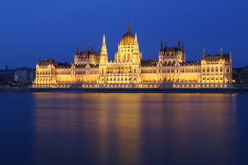 Fototapeta na wymiar The Hungarian Parliament Building