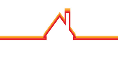 Building and real estate city illustration. Abstract background