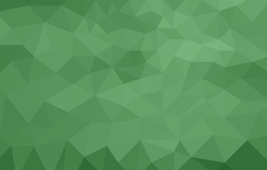 monochromatic green abstract low poly background