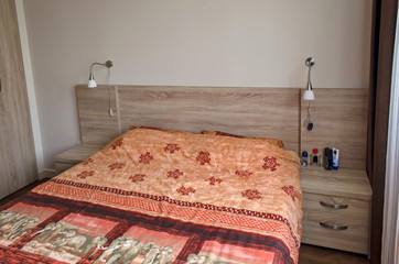 Bedroom in fresh renovated apartment in Sofia, Bulgaria