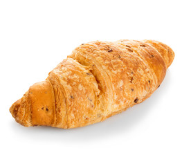 Croissant isolated on white