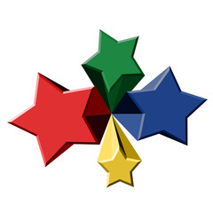 creative color stars