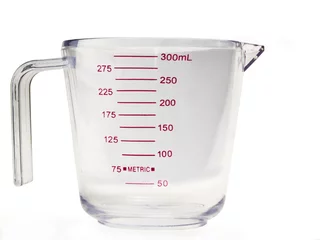 Foto op Plexiglas Measuring Cup Empty 2 © netaliem