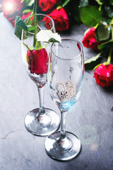 St Valentine greeting card