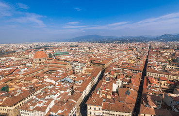 イタリア フィレンツェの街並み