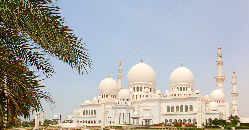 Canvas Prints Sheikh Zayed mosque