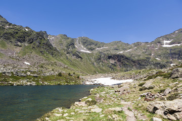 Fototapeta na wymiar Andorra in July