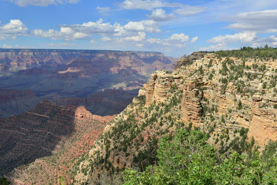 The Grand Canyon National Park in Arizona