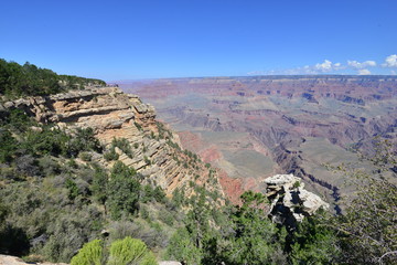 The Grand Canyon National Park in Arizona