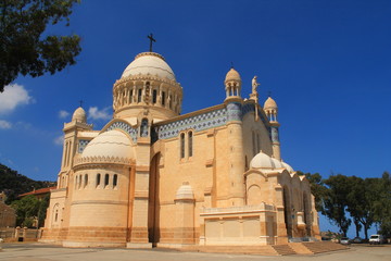 Obraz premium Eglise Notre Dame d'Afrique à Alger, Algérie