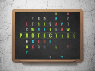 Protection concept: word Protection in solving Crossword Puzzle