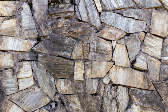 Pattern of stone wall surface as background