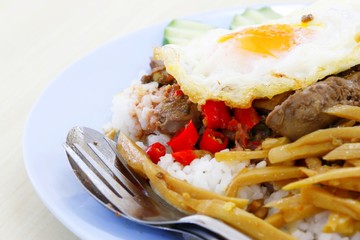 thai food and thai dessert