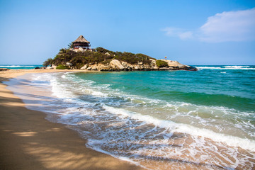 Obraz premium Maravilloso Parque Nacional Tayrona (Colombia)