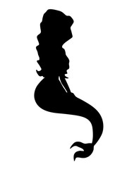 mermaid silhouette