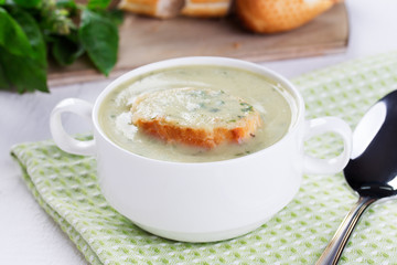 Vegetable cream soup