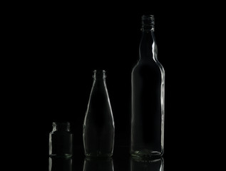 Bottles glass