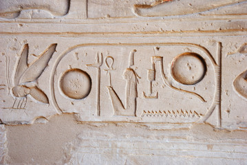 Egyptian hieroglyphs
