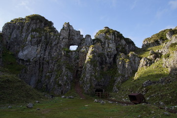 mina en los Picos de Europa