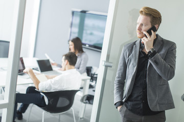 Young people in the office