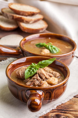 Goulash soup.