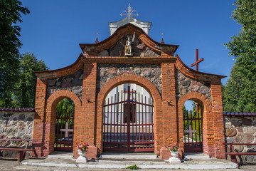 Вход в Костёл, Беларусь.