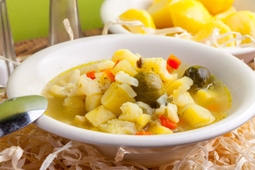 Vegetable soup.
